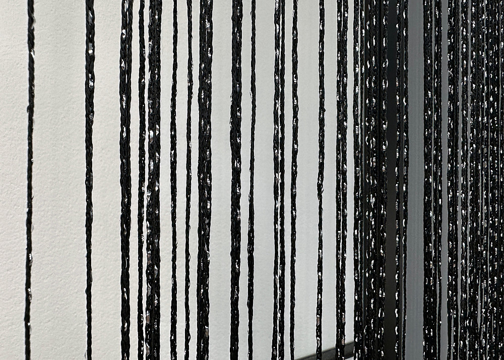 Шторы-нити с люрексом Черный 300х300см 1 шт (61-099) Киев - изображение 7