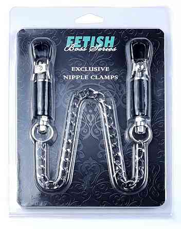 Зажимы для сосков Fetish Boss Series - №12 Exclusive Nipple Clamps, BS6100020 Sex Aura Киев