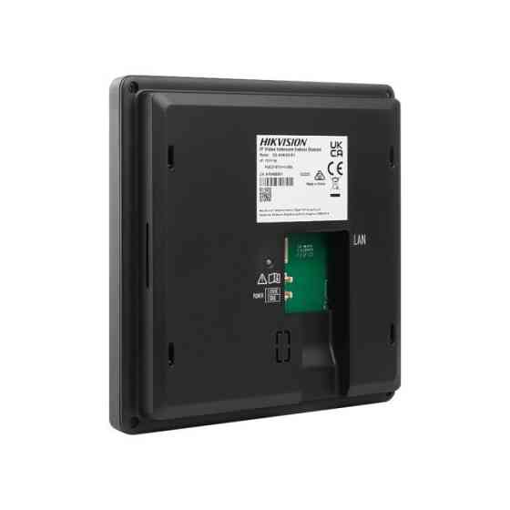 IP-відеодомофон Hikvision DS-KH6100-E1 чорний із сріблястим Харків