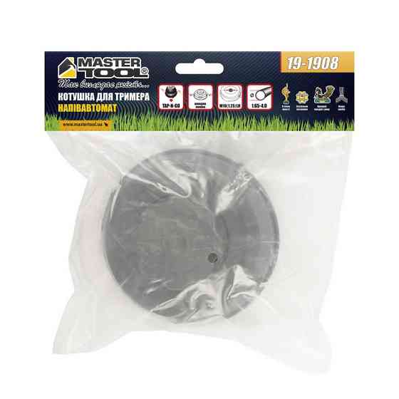 MASTERTOOL Котушка для тримера MASTERTOOL PROFI напівавтоматична M10х1.25 FLH легке завантаженн Киев