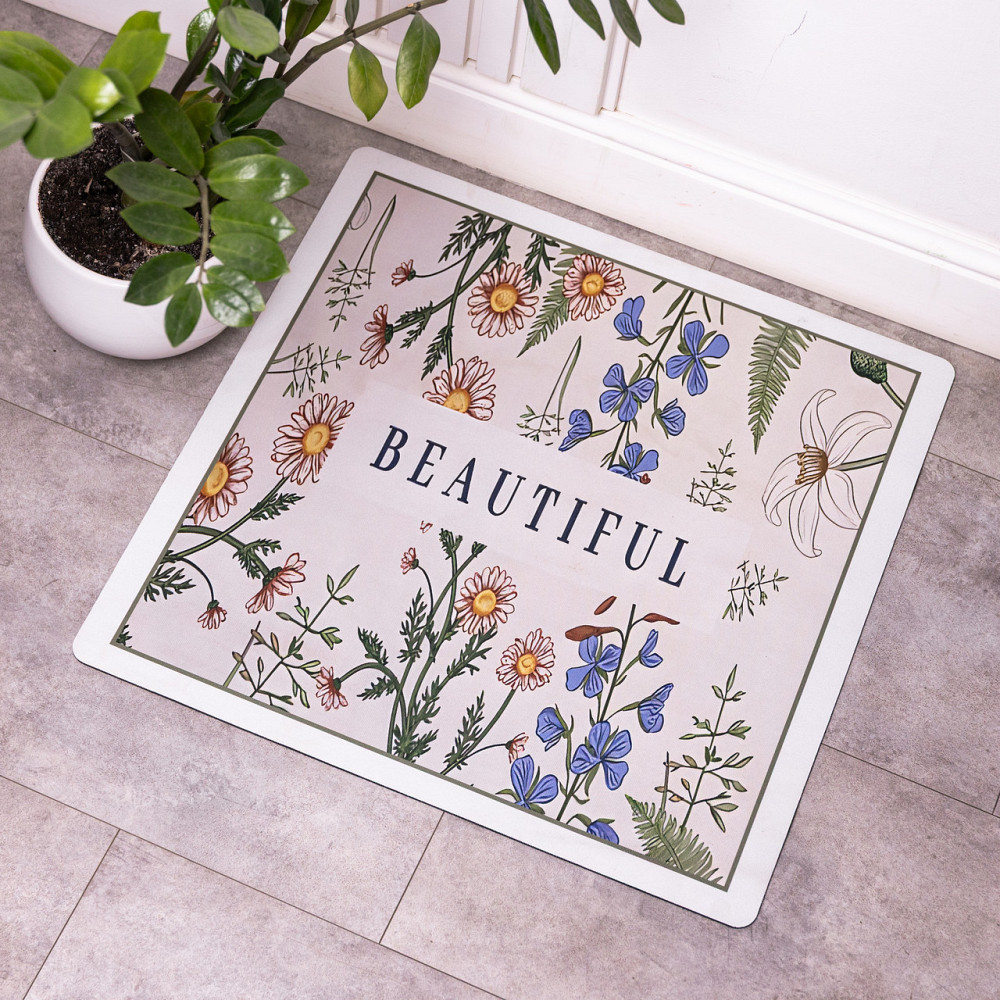 Коврик для ванной комнаты Beautiful 58*58 см диатомитовый HP-42-13 Киев - изображение 4