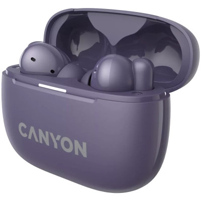 Навушники Canyon TWS-10 OnGo ANC ENC Purple (CNS-TWS10PL) Вінниця - фото 3