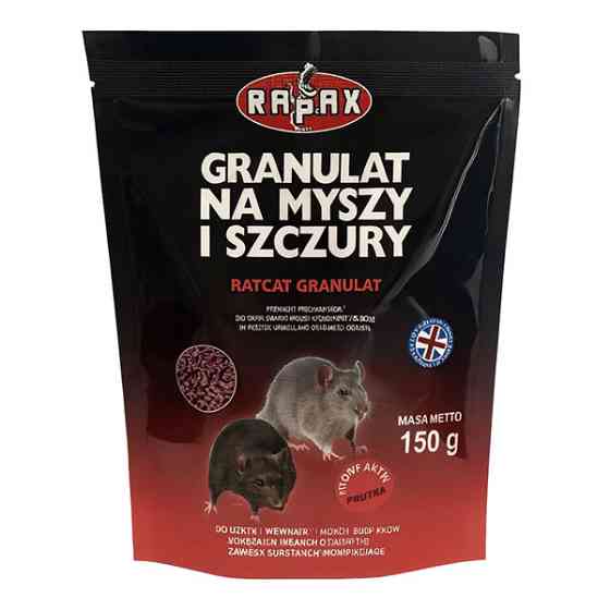 Гранули муміфікуючі для щурів і мишей Rapax, 150 г Дніпро
