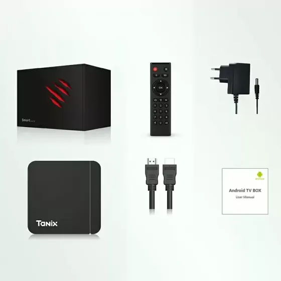 Смарт ТВ приставка Tanix W2 2/16 Гб Smart TV Box Android 11 Андроїд ТВ бокс Київ