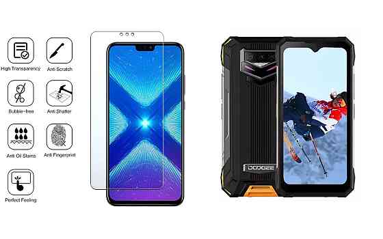 Защитное стекло NeoGlass для Doogee S89, S89 Pro – ультрапрозрачное и устойчивое Киев