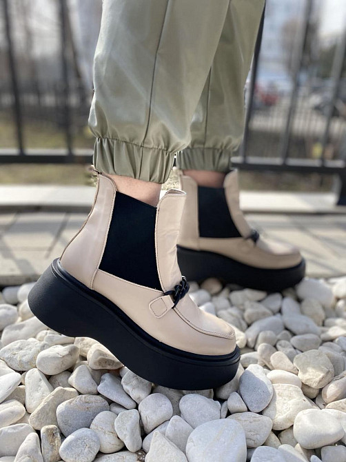 Черевики жіночі ARLEN капучино натуральна шкіра 37р.-40р. (4346) Коломыя - изображение 8