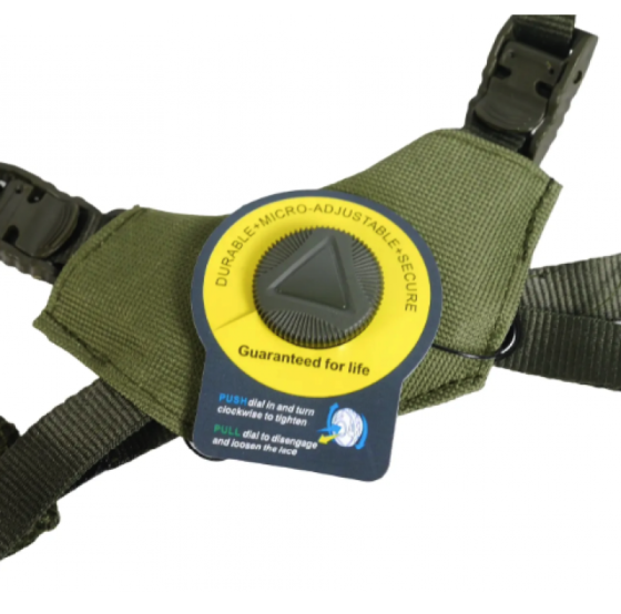 Универсальная система креплений для шлема Wendy system с подушками (Оливковый) Винница