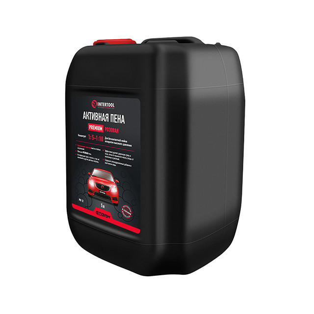 Піна активна PREMIUM 5 л, концентрат 1:5-1:10, для безконтактного миття апаратом високого тиску, STORM INTERTOOL FS-9095 Киев - изображение 3