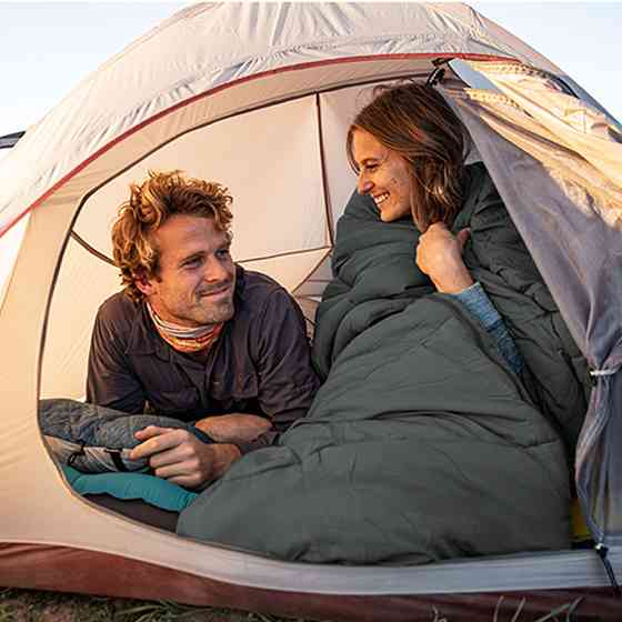 Спальний мішок Naturehike F150 NH22MSD05, правий, графіт Київ