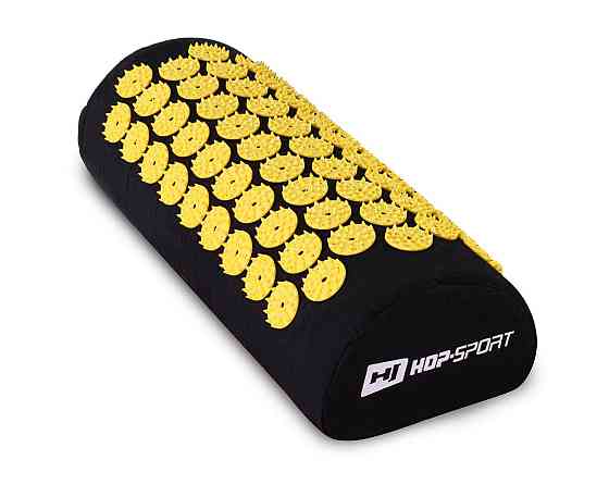 Подушка для акупунктури Hop-Sport HS-C037AP (Аплікатор Кузнєцова) чорно-жовта Київ