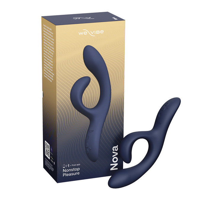 Вибратор кролик Nova 2 by We-Vibe Midnight Blue Sex Aura Киев - изображение 2