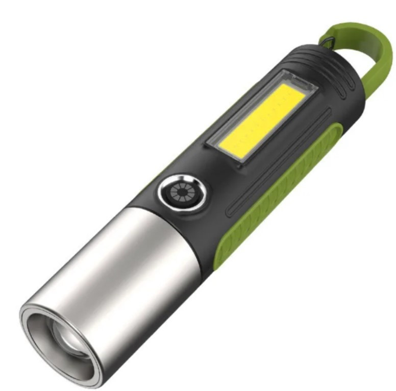 Ліхтар ручний кемпінговий BL-S507 9065 USB, чорно-зелений Винница - изображение 1