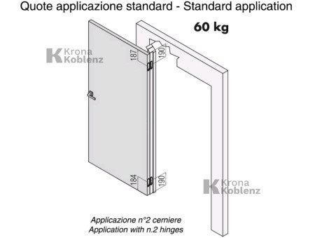 Скрытая петля Koblenz ATOMIKA K 8000 HD хром матовый Киев - изображение 5