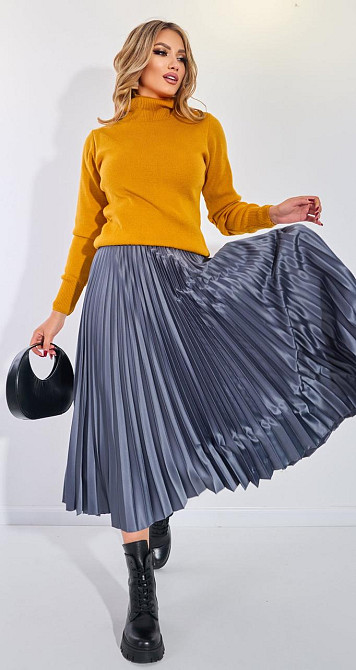 Джемпер свободный с высоким горлом (42-46) Киев - изображение 5