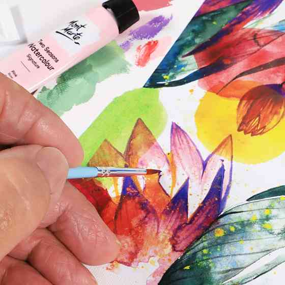 Краски акриловые для рисования Mont Marte Two Seasons Watercolour Signature 18pc x 12ml Разноцветные Каменец-Подольский