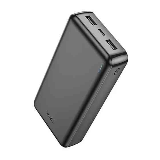 УМБ Power Bank Hoco J100A 20000 mAh micro-USB Type-C швидке зарядження чорний Київ
