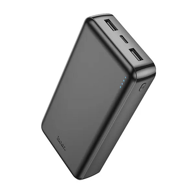 УМБ Power Bank Hoco J100A 20000 mAh micro-USB Type-C швидке зарядження чорний Київ - фото 2