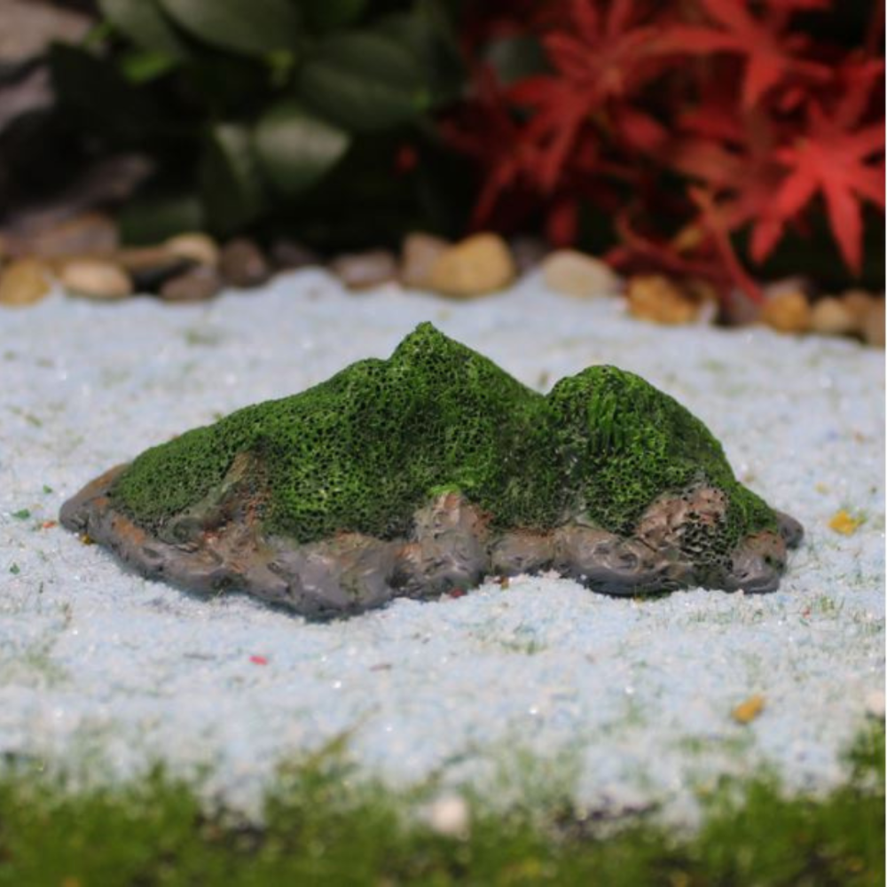 Декоративний камень із мохом Рокарій для міні-саду, флораріуму, моссаріуму, вазону, мікроландшафту, діорам Одеса - фото 1