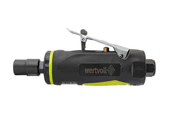 WERTVOLL Шліфмашина пневматична пряма WERTVOLL 1/4" цанговий затискач 6 мм 25000 об/хв 100 л/хв Коломыя