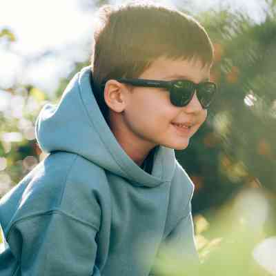 Дитячі сонцезахисні окуляри Koolsun Aspen, 1-5 років, чорні (KS-ASBL001) Вінниця