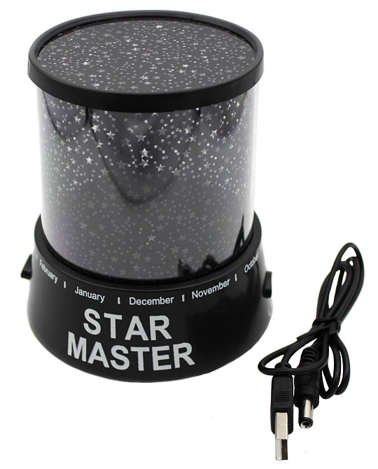Ночник настольный светильник проектор Star Master USB / H-28305/ Gizmos Днепр - изображение 2