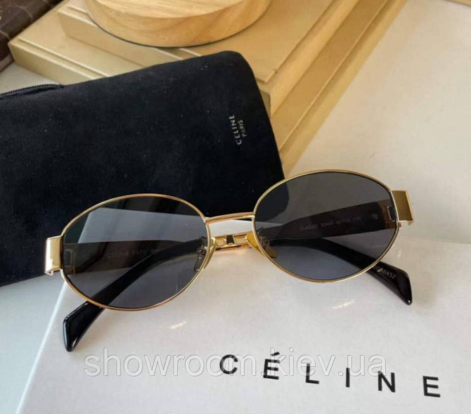 Жіночі сонцезахисні окуляри Cl 4s235 gold LUX Київ - фото 1