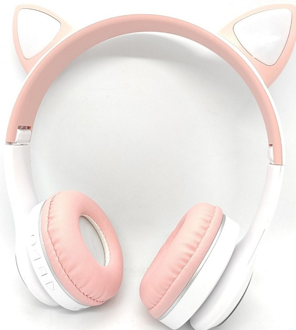 Беспроводные наушники VZV-23М с кошачьими ушками LED подсветкой. Киев - изображение 2