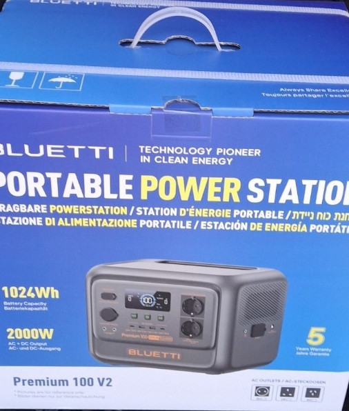 Зарядная станция Bluetti premium 100 v2. Харьков - изображение 2