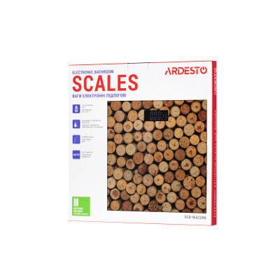 Весы напольные Ardesto SCB-965CORK Винница - изображение 6