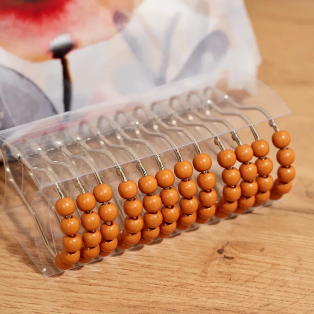 Шторка для ванної та душу набір аксесуарів та ванних приналежностей: шторка, стакан для щіток, дозатор для мила Кам'янець-Подільський - фото 4