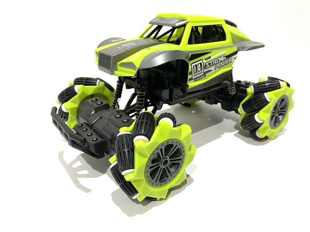 Машинка на радіокеруванні Brave з великими колесами танцює/світло Салатове (628A-38A) Чернігів - фото 1