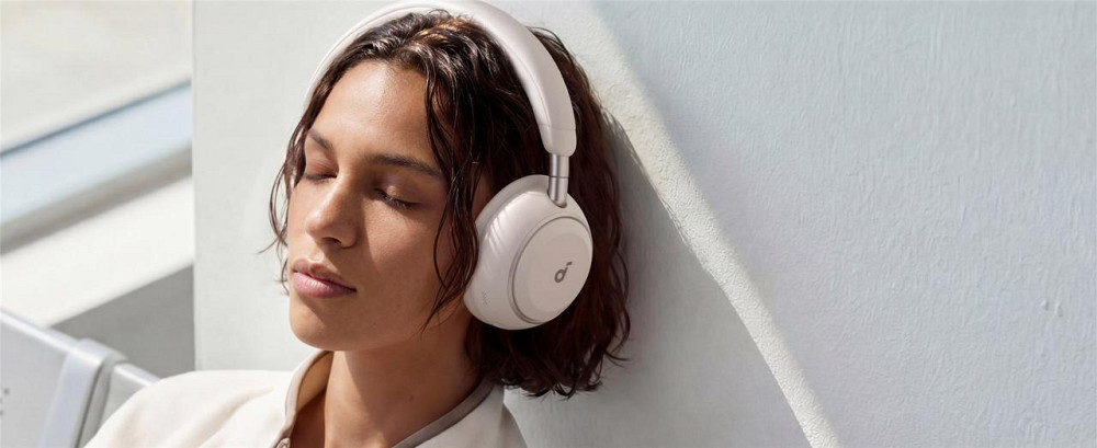 Bluetooth-гарнітура Anker SoundCore Space 2 White (D1402G21) ( 14550 ) Харків - фото 1