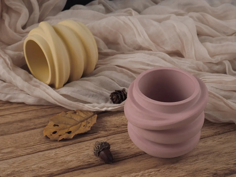 Силіконова форма для свічника зі смоли,глини,воску 78 х 64 мм «silicone mold-1» Кам'янець-Подільський - фото 3