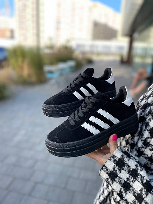 Кеди жіночі Notta bene чорні натуральна замша низький хід 36-41 (K-0524) Київ - фото 6