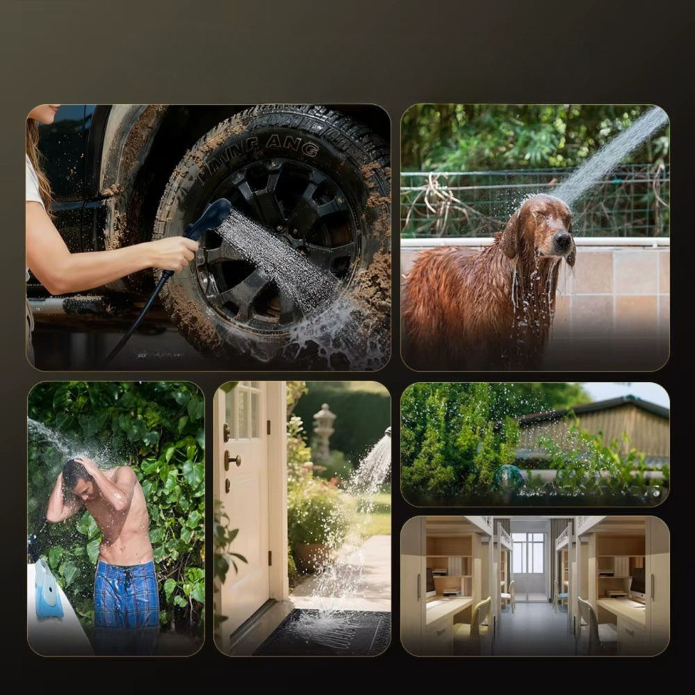 Душ туристический портативный 2в1 с палаткой: аккумуляторный кемпинговый душ мобильный для походов кемпинга,и автотуризма розовый Каменец-Подольский - изображение 6