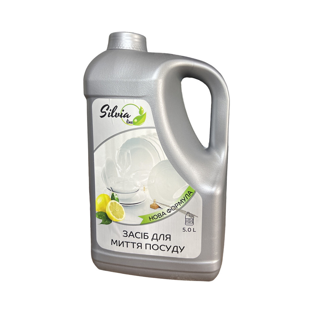 Концентрований засіб для миття посуду Silvia line  5 л Виноградов - изображение 1