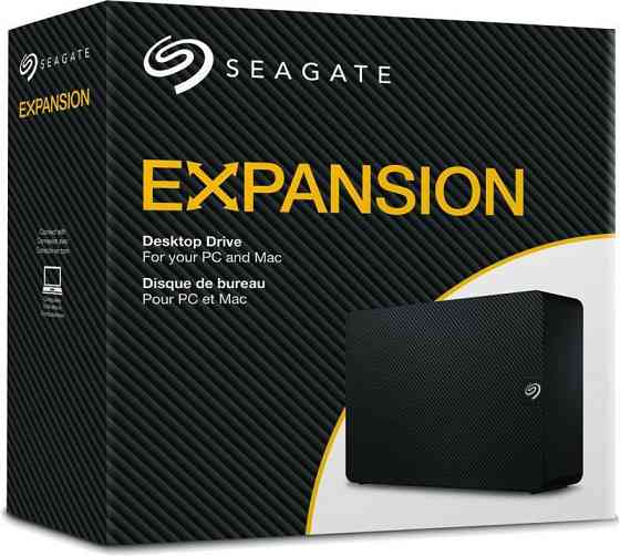 Зовнішній жорсткий диск 3.5" USB 8.0TB Seagate Expansion Desktop Black (STKP8000400) Чорний Харків