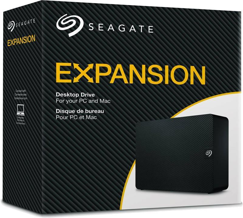 Зовнішній жорсткий диск 3.5" USB 8.0TB Seagate Expansion Desktop Black (STKP8000400) Чорний Харків - фото 1