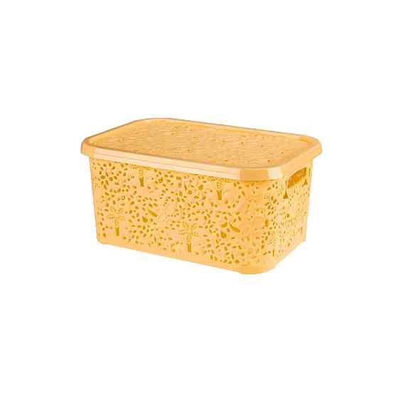 Корзинка с крышкой 