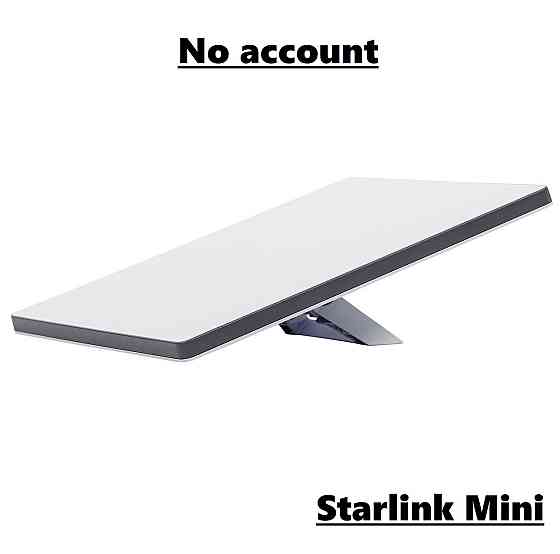 Спутниковый модем SpaceX Starlink Mini Kit (Без аккаунта) / Мобильная спутниковая интернет-система Старлинк Киев