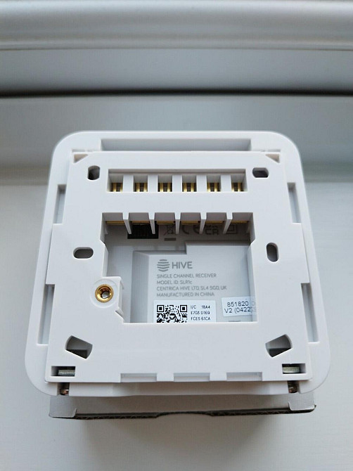 Одноканальний термостат-приймач опалення Hive Active Heating Smart Link V3 SLR1c, ресивер для розумного будинку Київ - фото 4