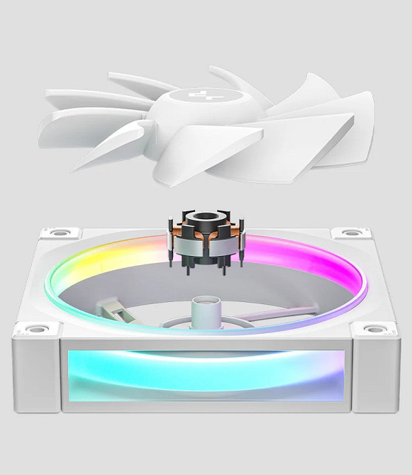 Система водяного охолодження DeepCool LQ240 White (R-LQ240-WHDSMC-G-1) ( Білий ) Харьков - изображение 10