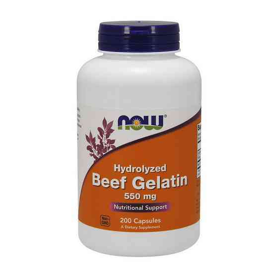 Hydrolyzed Beef Gelatin 550 mg (200 caps) Луцьк