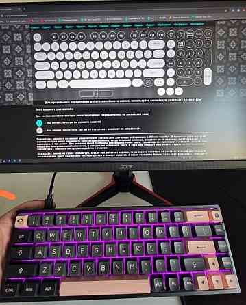 Механическая Клавиатура 60% AKKO 3069 B PLUS. Киев