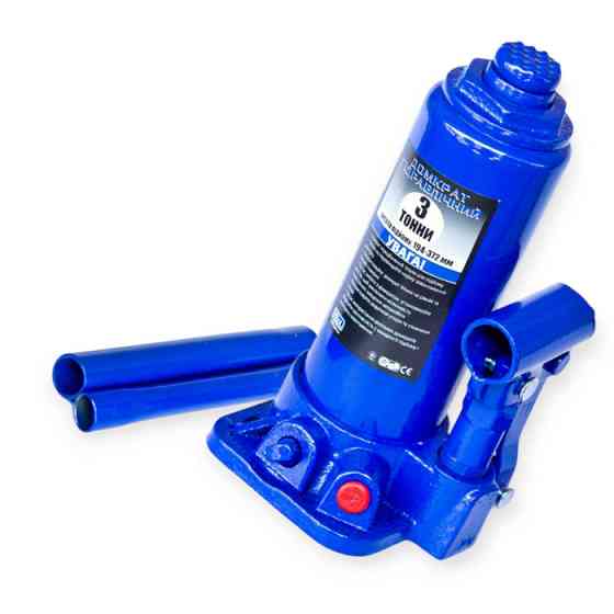 Домкрат гідравлічний 3 т, 194-345 мм (коробка) Мукачево