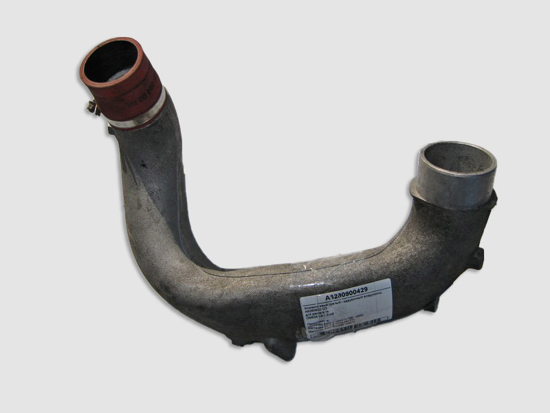 Mercedes-Benz  A6280900429 Алюмінієвий правий наддувний повітропровід двигуна OM628 V8 4.0 cdi S-Class W220 E-Class W211 G-Class W463 Одеса - фото 1