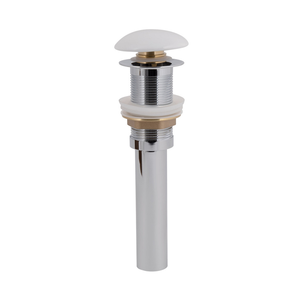 Донний клапан для раковини Qtap PU02 225х70х70 White Київ - фото 3