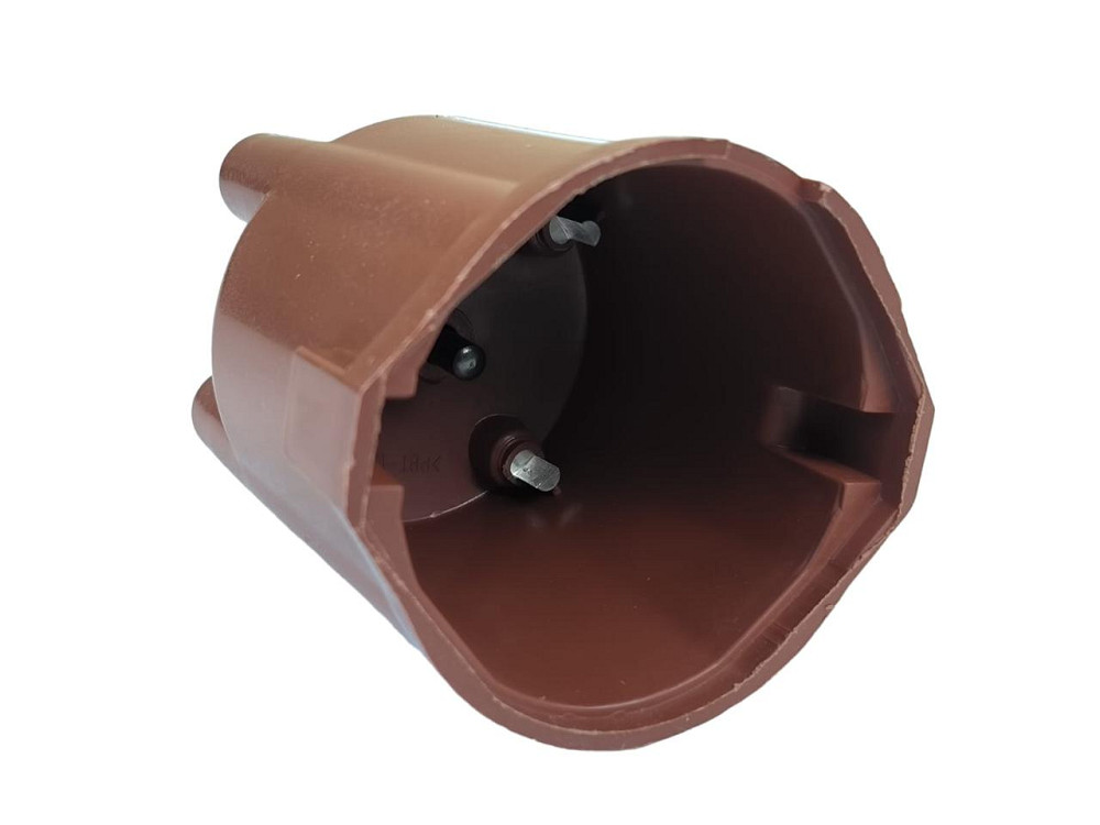 Кришка 2101-2107, 2121 (кришка розподільника запалення коричнева) трамблера Мукачево - фото 2