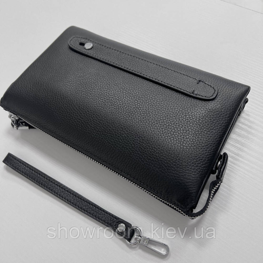 Мужская кожаная барсетка Marco Coverna (3987) Киев - изображение 6