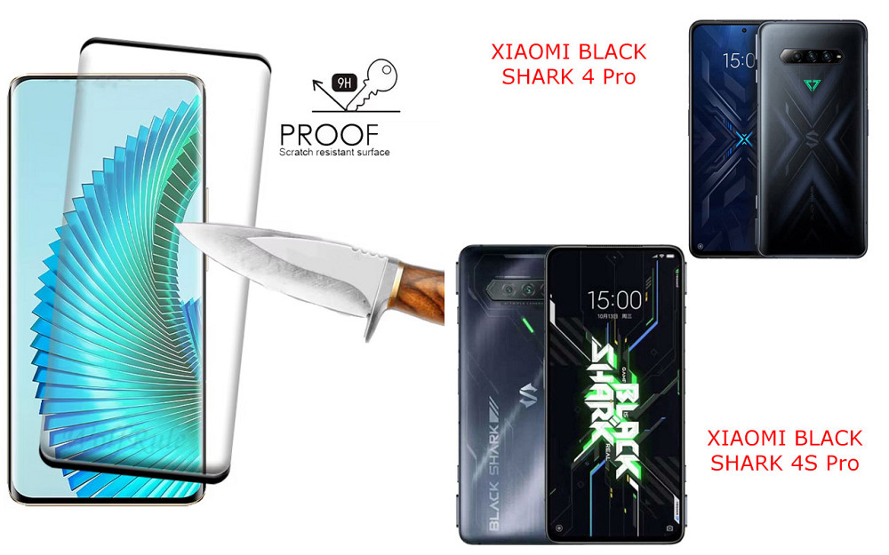 Захисне скло HyperGlass Pro для XIAOMI BLACK SHARK 4 Pro, 4S Pro – максимальна чутливість та захист Київ - фото 1